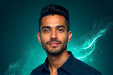 Retrato profesional de Javier Pérez, animador principal de Azul Drift